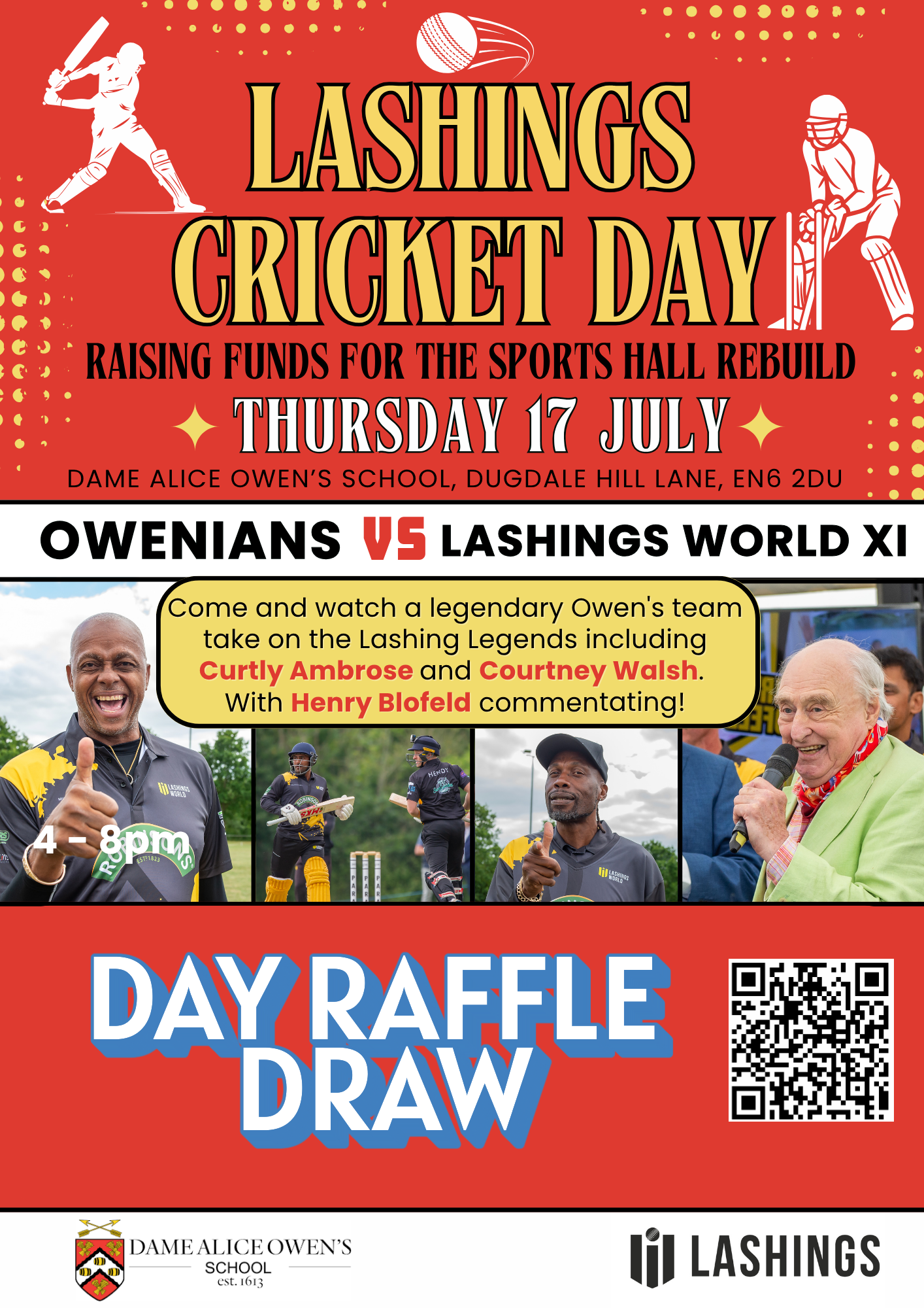 Lashings Cricket Day Raffle