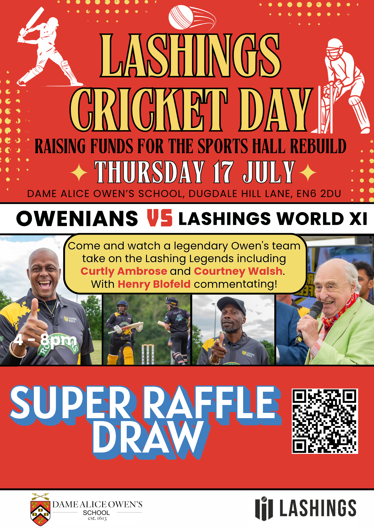 Lashings Super Draw July 25